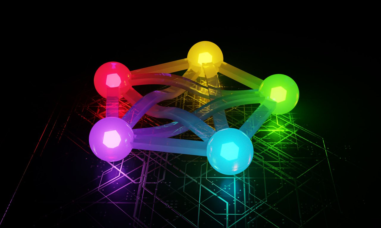 Colourful Illustration of the Fediverse network structure