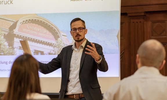 Aufnahme eines Workshops im Nationalrat