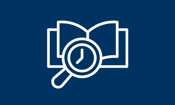 Symbol für Zeitgeschichte