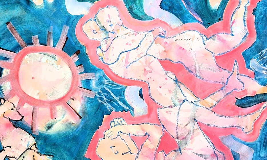 Kunstausstellung Beate Simmerle. Bild: Beate Simmerle