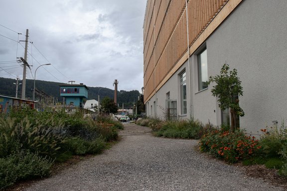 Außenansicht neues Studierendenwohnheim