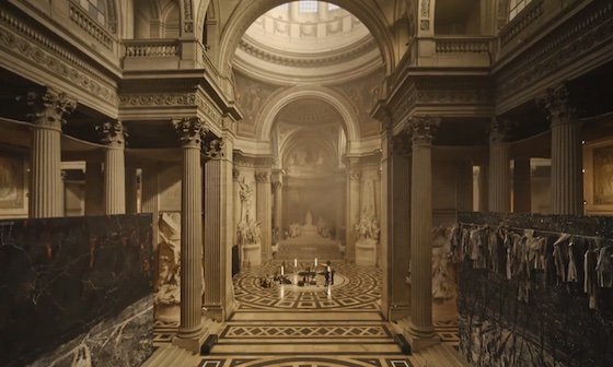 creenshot of "Sting au Panthéon", ARTE F, 2021, Regie: Sébastien Lefebvre