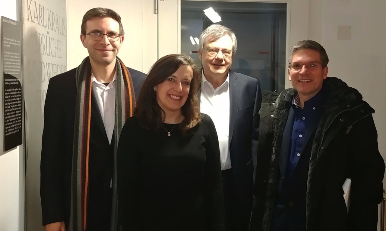 Die Gäste des Runden Tisches bei den Nestroy-Tagen.