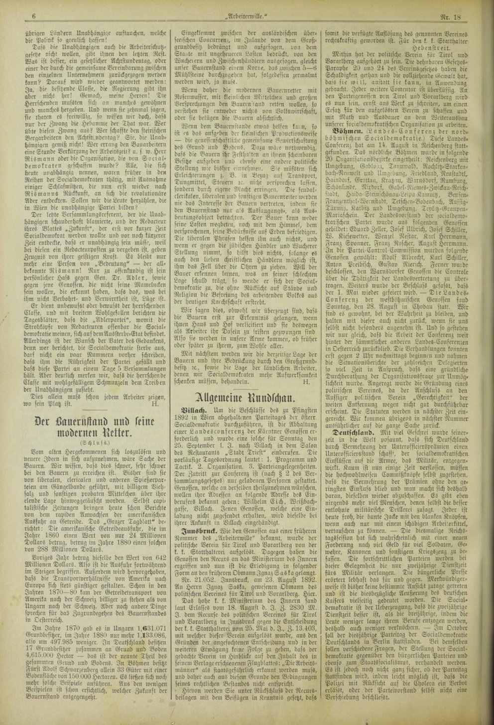 AuflösungPolVereinArbeiterwille