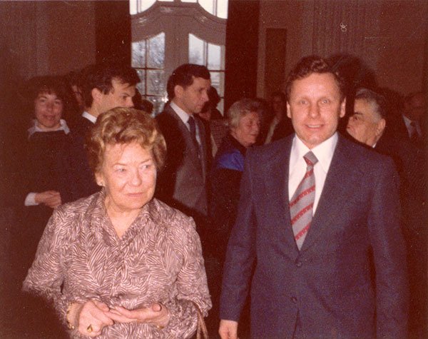 BM Hertha Firnberg und Walter Methlagl, 1979