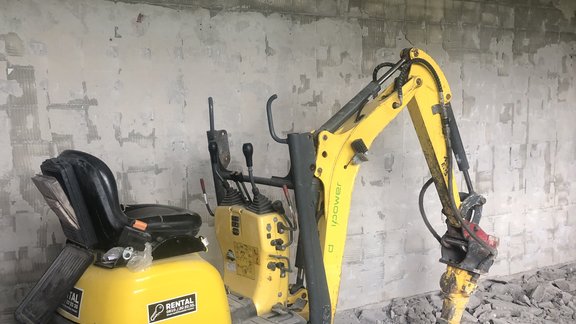 Abbrucharbeiten Labor