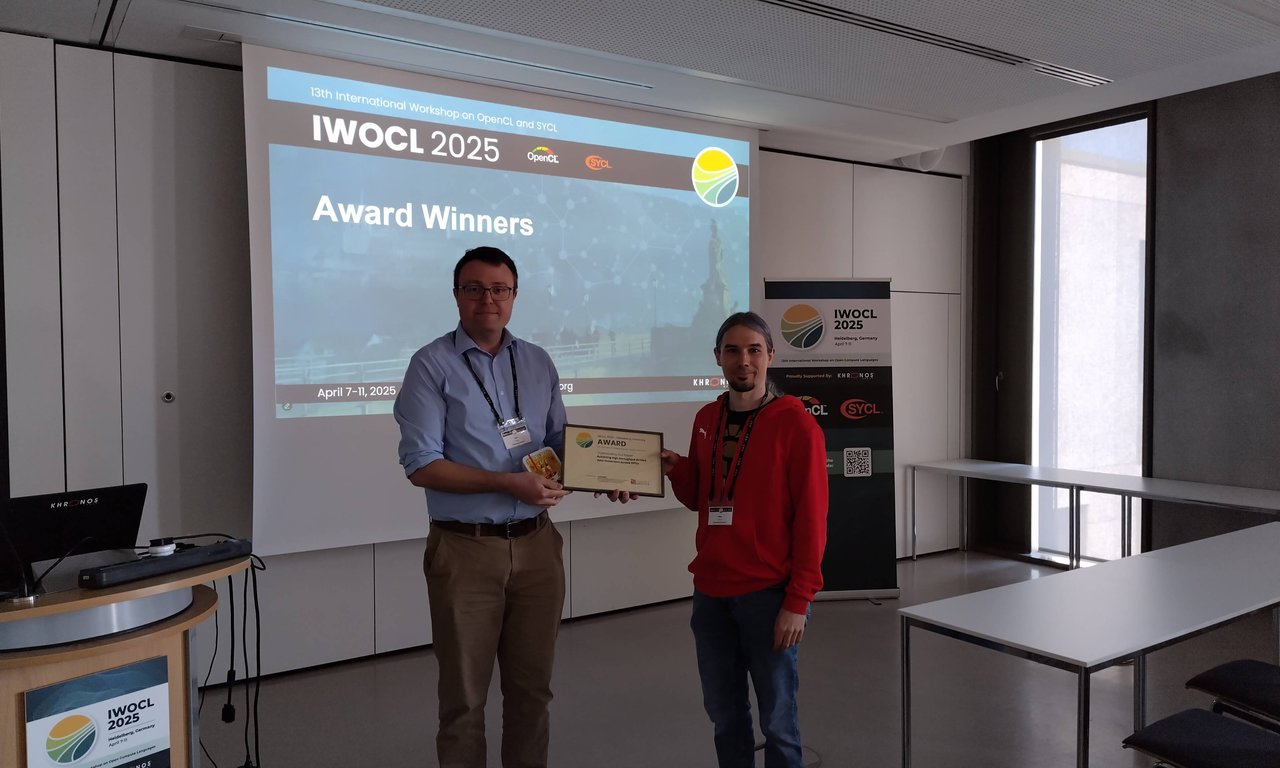 IWOCL Award für Peter Thoman