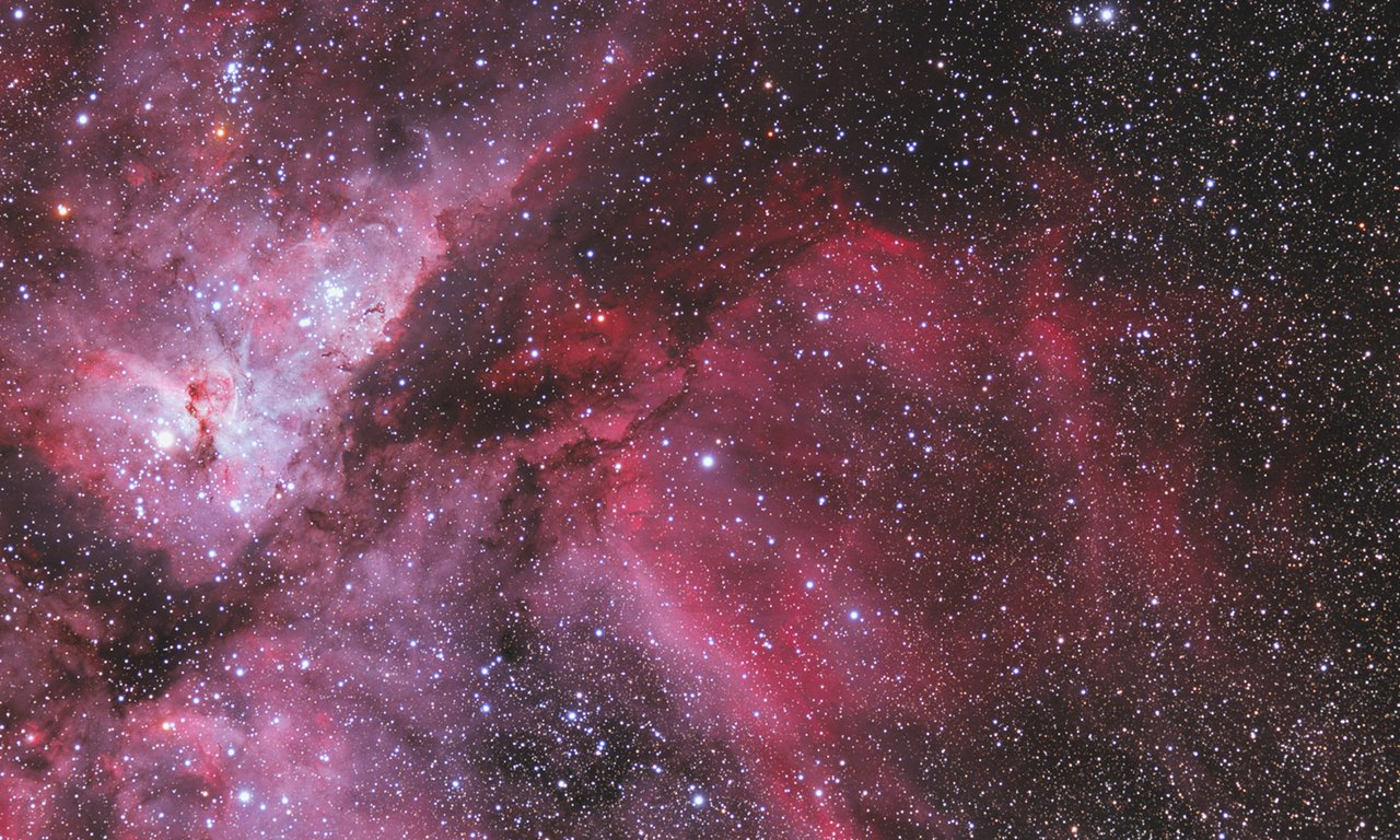 Position of Nova Carinae 2018 in the sky, taken on 5.4.2018.