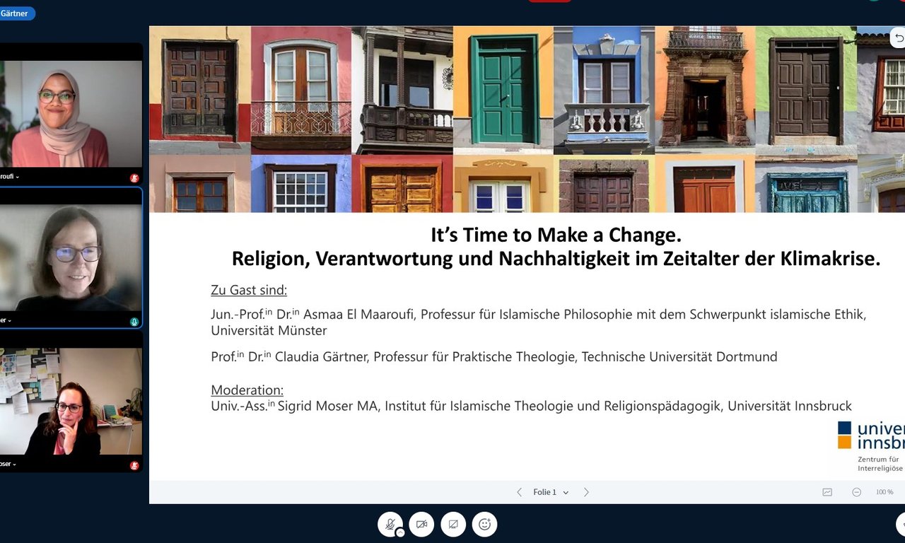 Einblicke in den Gesprächsabend zum Thema Religion, Verantwortung und Nachhaltigkeit im Zeitalter der Klimakrise