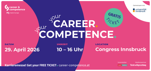 Sujet der Karrieremesse career & competence