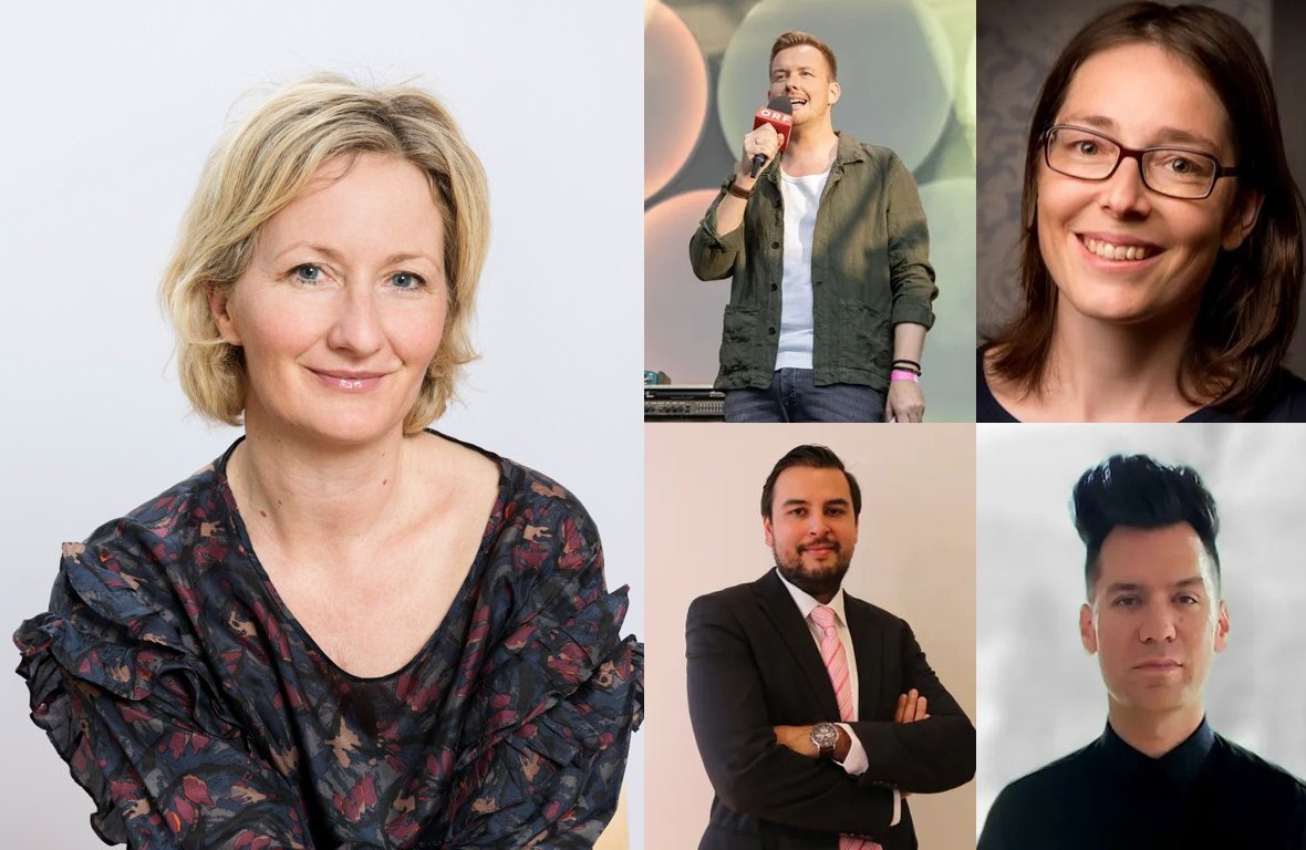 Barbara Tóth, Dominic Dapré, Adelheid Heftberger, Christopher Bindra, Ralf Weinberger