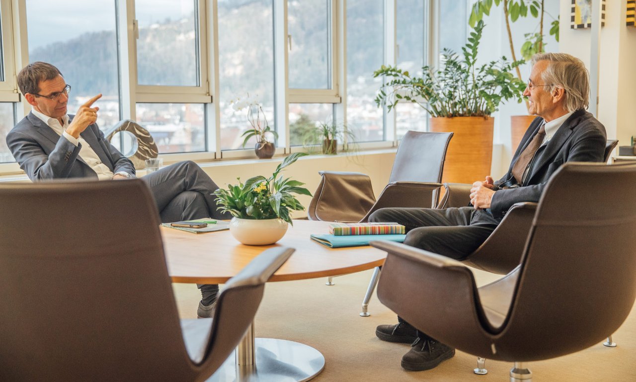Markus Wallner und Tilmann Märk