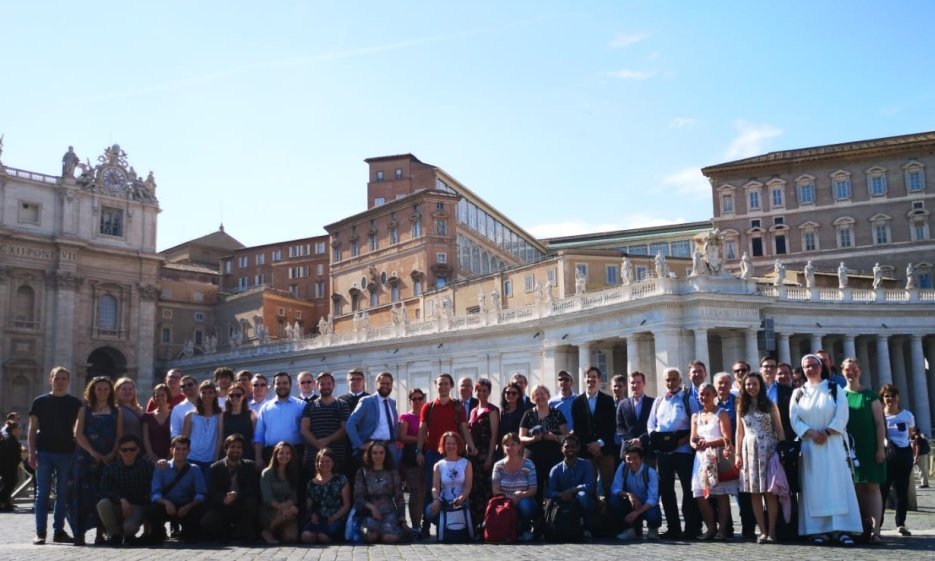 Teilnehmer*innen der Rom-Exkursion