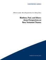 Buchcover Matthew, Paul, and Others