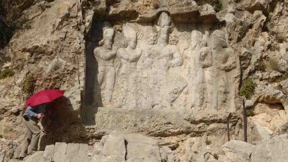 Sasanidenrelief Sasanidenrelief