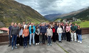 Gruppenbild vom Obergurgl-Seminar der Molekülchemie