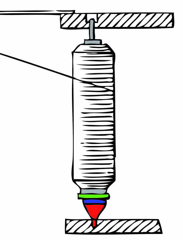 cotton mill bobbin, spindle