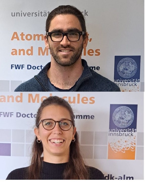 Issac Smith and Elena Poli