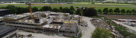 Baufortschritt Haus der Physik
