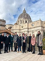 Teilnehmer:innen der Tagung in Rom