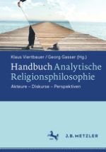 Buchcover Handbuch Analytische Religionsphilosophie