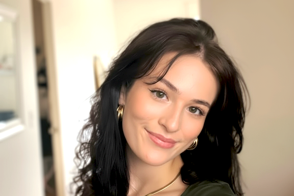 A photo of a student