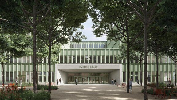 Außenperspektive Nord Eingangsportal