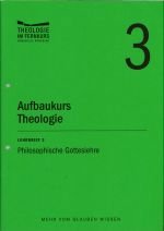 Buchcover Philosophische Gotteslehre