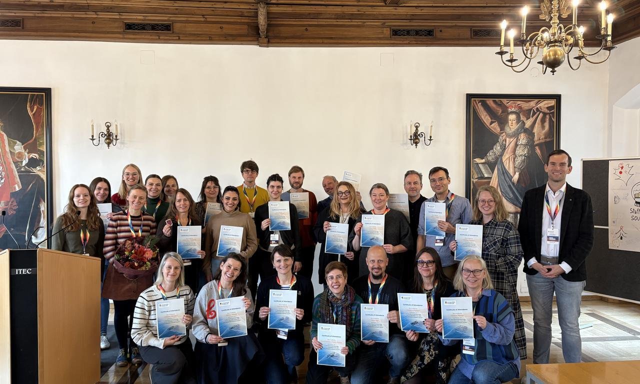 Gruppenbild der ersten Staff Week
