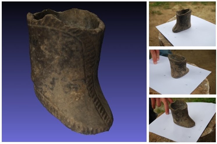 Fund aus den Altgrabungen Khovle Gora