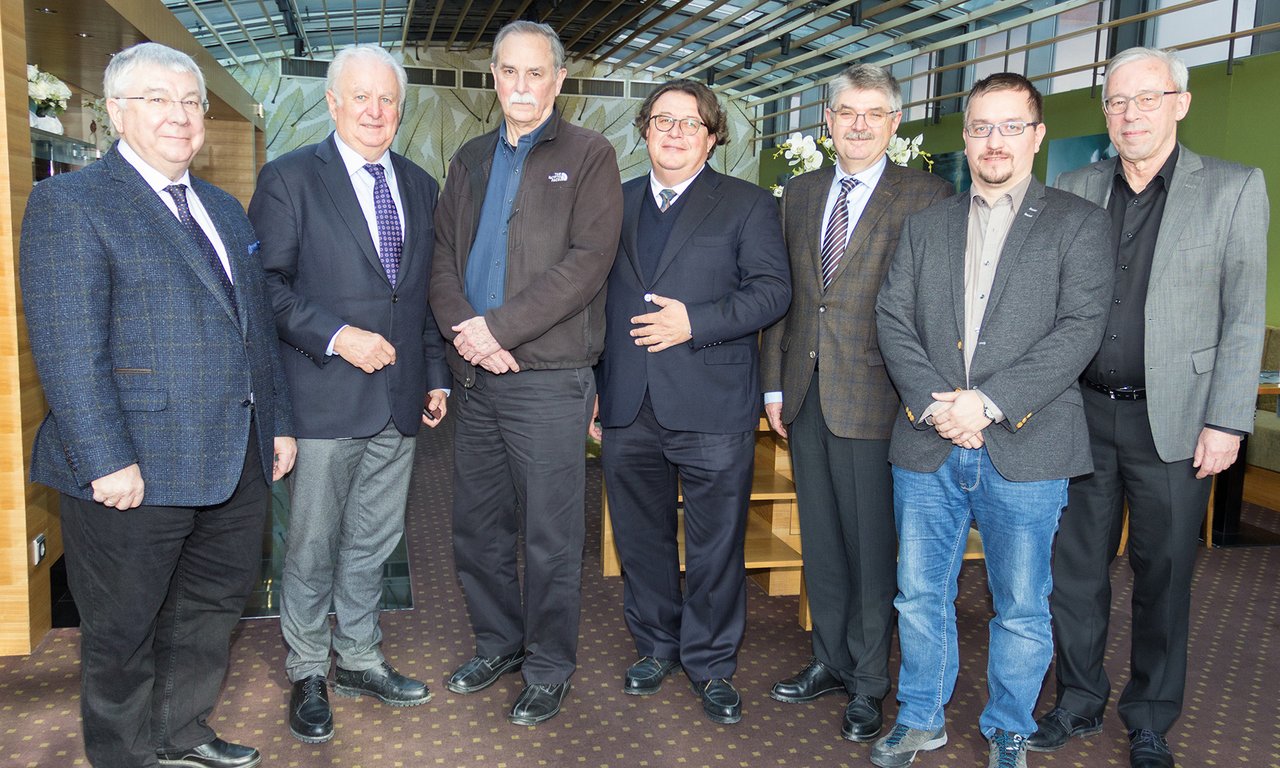 Gruppenbild mit David Wineland