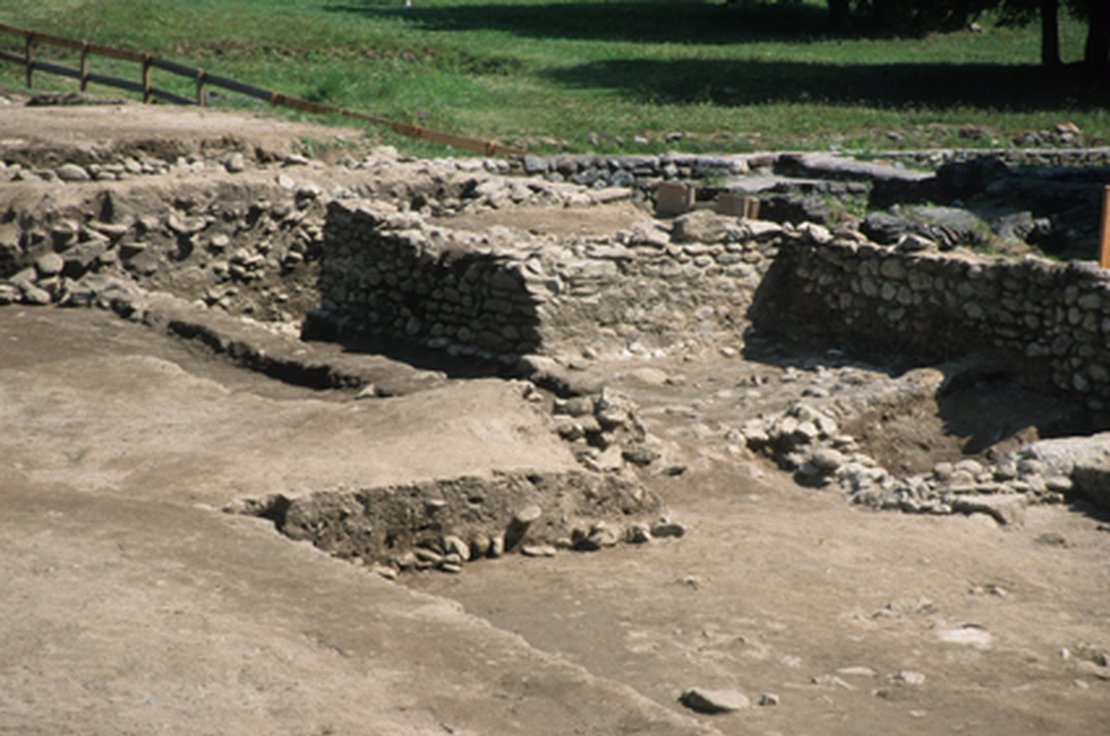 Westlicher Garten des Atriumhauses