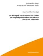 Buchcover Die Stellung der Frau ...