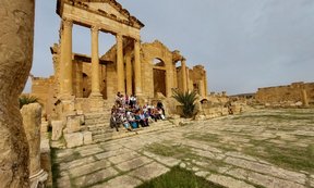 Kapitolstempel der antiken Stadt Sufetula/Sbeitla
