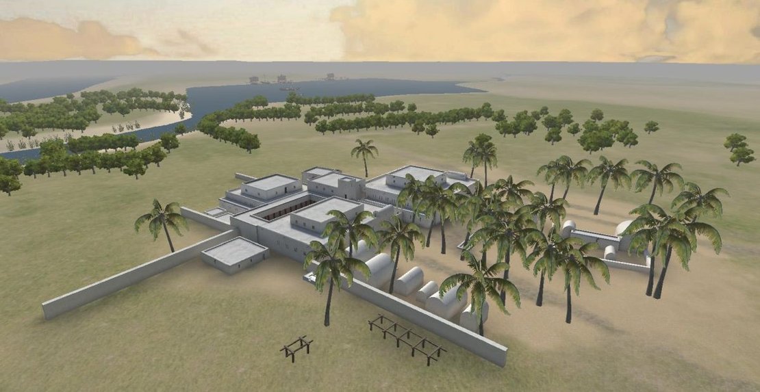 Herrenhaus der frühen 13. Dynastie