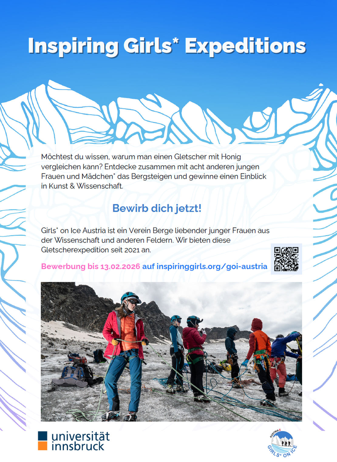 Girls on Ice Bewerbung 2