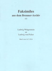 Faksimiles aus dem Brenner-Archiv (1)