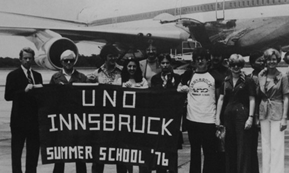 Im Sommer des Jahres 1976 kamen erstmals Studierende aus New Orleans an die Universität Innsbruck. Foto: The University of New Orleans