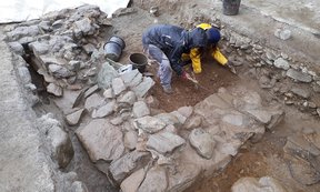 Erster römischer Grabbau in Tirol freigelegt
