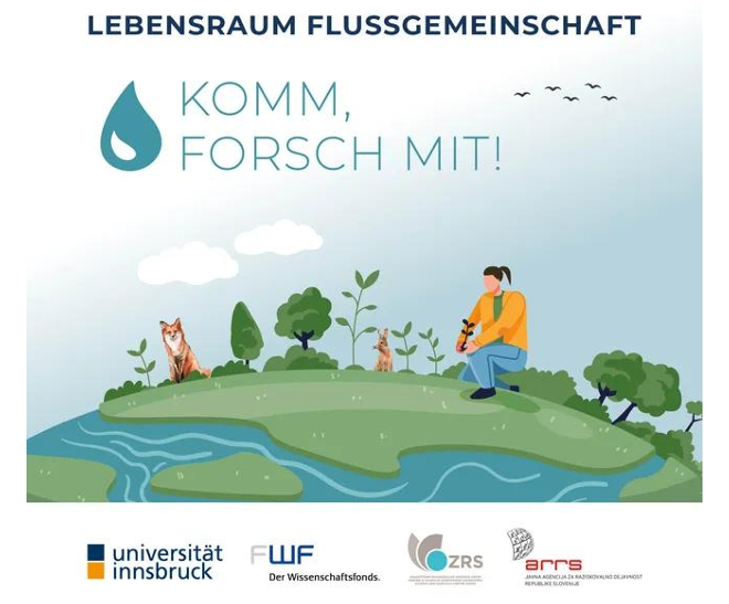Lebensraum Flussgemeinschaft - Komm forsch mit!