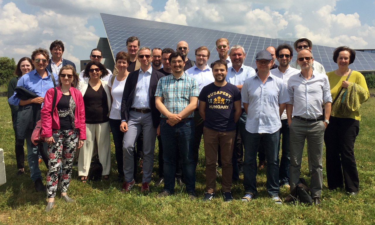 Teamfoto des NewsEye-Projekts.