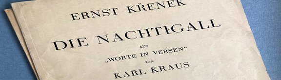 Titelbild Karl-Kraus-Lecture FISCHER