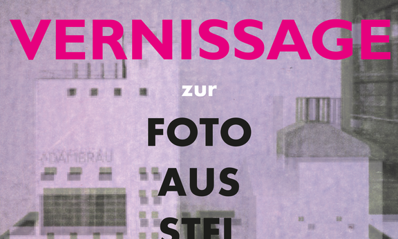 Archiv für Bau.Kunst.Geschichte, Plakat für die Vernissage der Fotoausstelung analoge Fotografie, 2024.