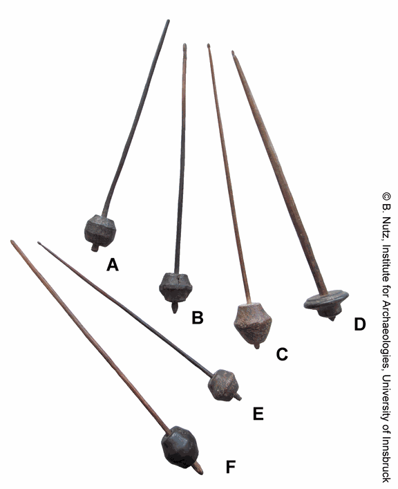 Indonesia, Timor, drop spindles