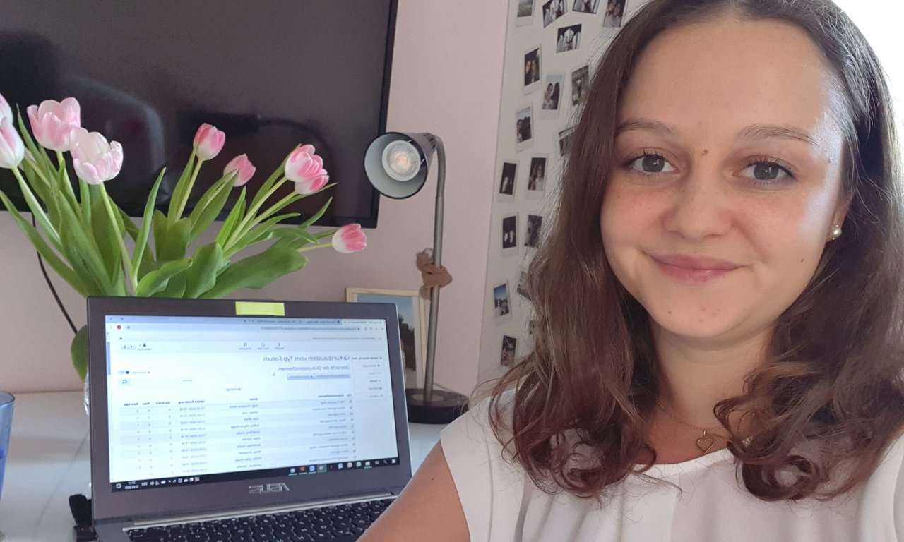 Lisa Schaur studiert Rechtswissenschaften im 12. Semester