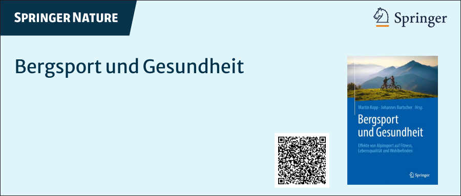 Bild zum Buch Bergsport und Gesundheit
