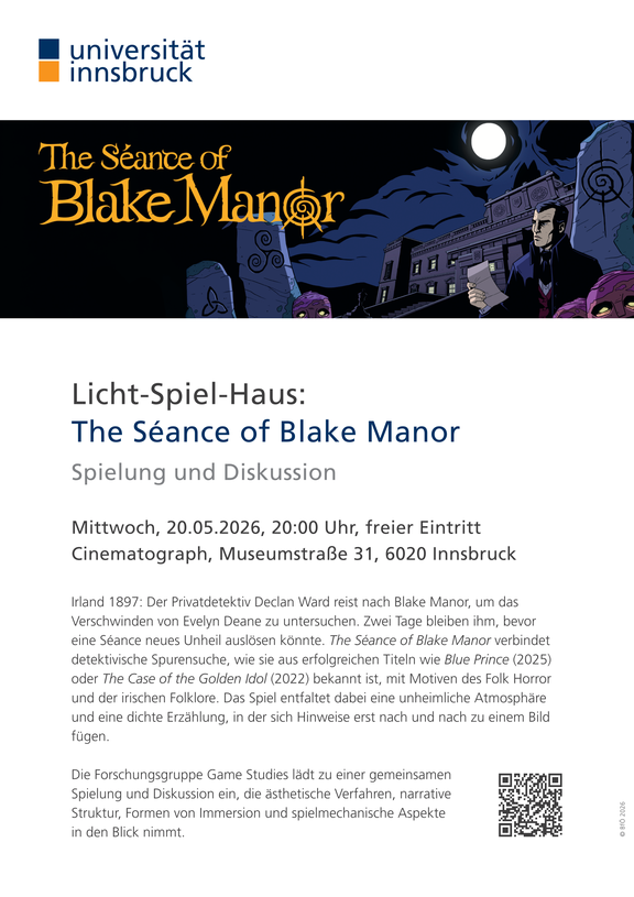 Licht-Spiel-Haus: The Séance of Blake Manor