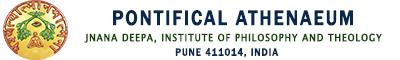 Logo des Pontifical Athenaeum - Jnana Deepa (JD) in Pune