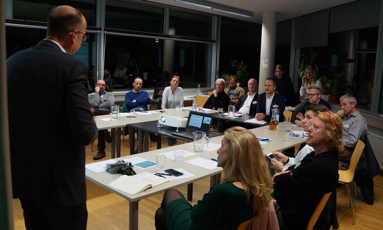 Stefan Warbek informierte über Schutzmöglichkeiten des geistigen Eigentums. 