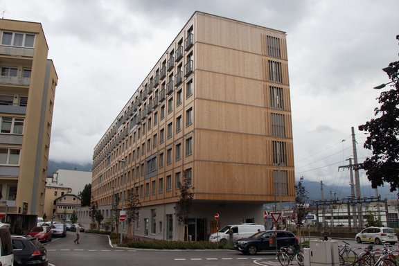 Außenansicht neues Studierendenwohnheim